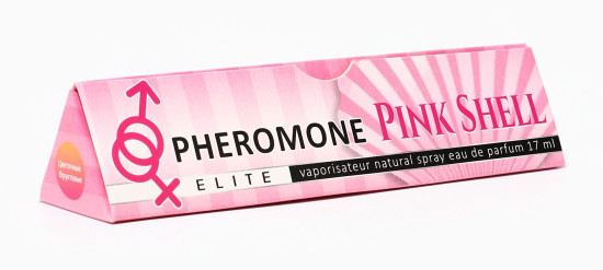 Парфюмерная вода с феромонами для женщин «Pheromone Pink Shell»
