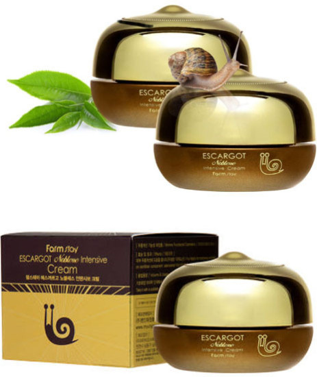  Крем для лица против морщин с муцином королевской улитки Escargot Noblesse Intensive Cream 50г