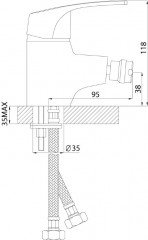 Смеситель для биде - Фото 1