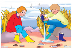 Грамматика в картинках. Антонимы. Глаголы - Фото 1