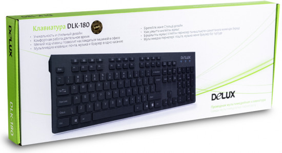 Клавиатура Delux DLK-180UB