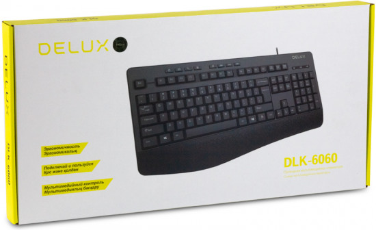 Клавиатура Delux DLK-6060UB