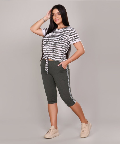 Женский костюм с бриджами «Fashion sports»
