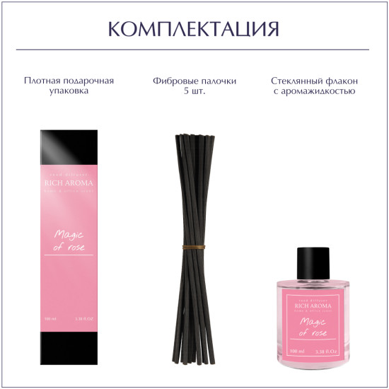 Аромадиффузор Magic of Rose
