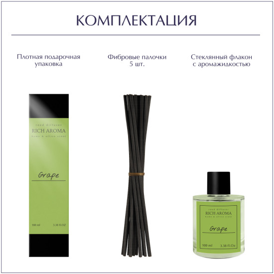 Аромадиффузор Grape 100мл