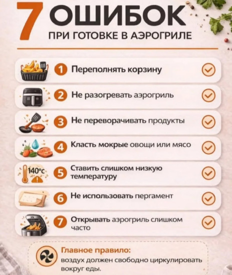 Одноразовые пергаментные  листы для аэрогриля прямоугольные