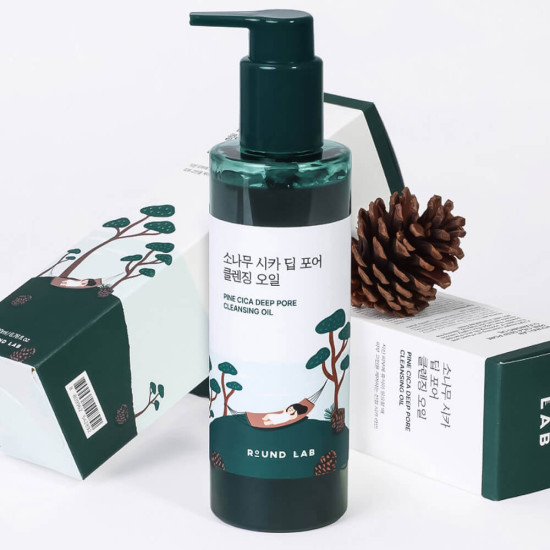 Гидрофильное масло с экстрактом сосны  «Pine Cica Deep Pore Cleansing Oil»