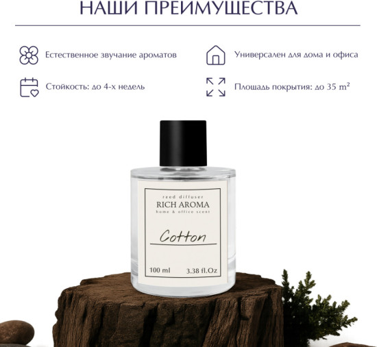 Аромадиффузор Cotton 100мл