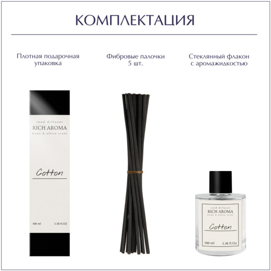 Аромадиффузор Cotton 55мл