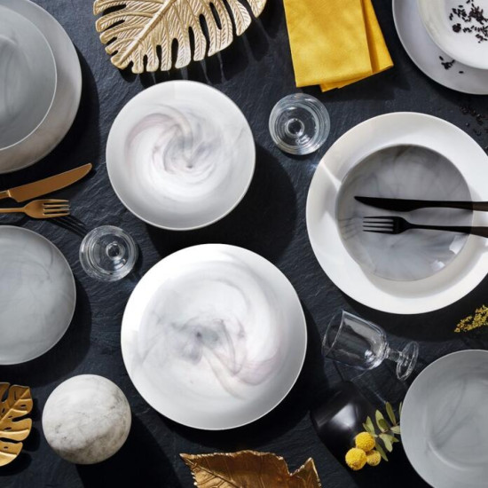 Тарелка десертная DIWALI MARBRE WHITE