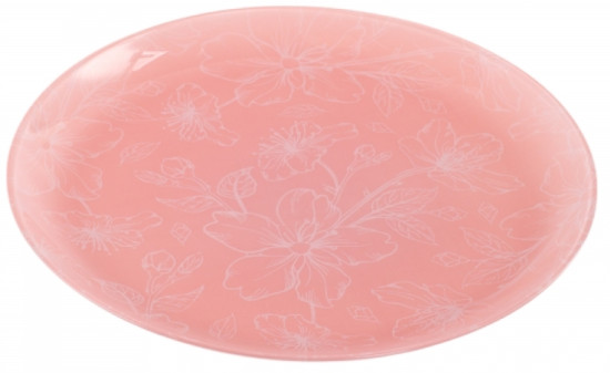 Тарелка обеденная MELITINA PINK