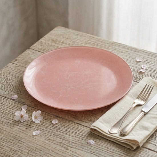 Тарелка обеденная MELITINA PINK