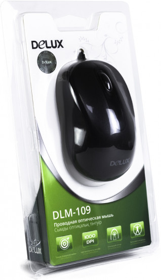 Мышь Delux DLM-109OUB