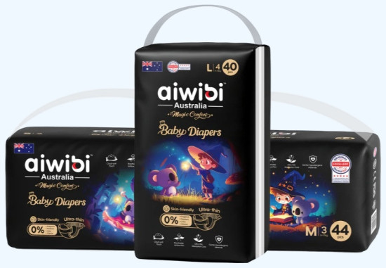Подгузники Aiwibi Magic Comfort L, 4, 40 шт