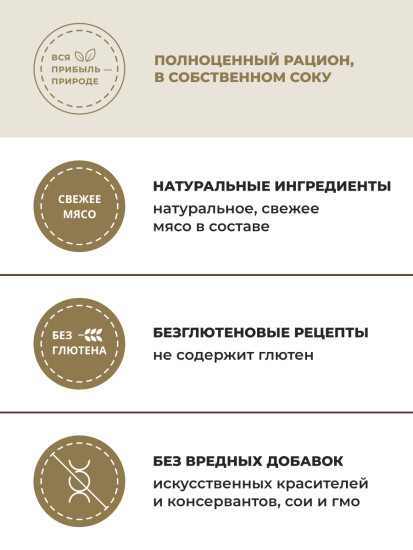 Корм консервированный полнорационный для кошек с лососем и курицей «Salmon and Chicken»
