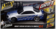 Радиоуправляемая модель Fast & Furious 1:10 Drift R/C: Nissan R34 - Фото 1