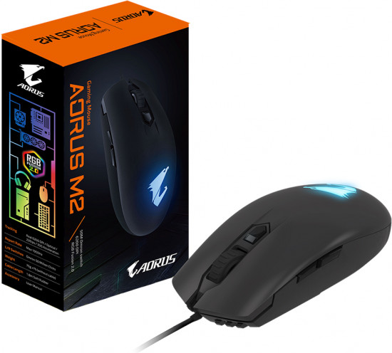 Мышь игровая Gigabyte GM-AORUS M2