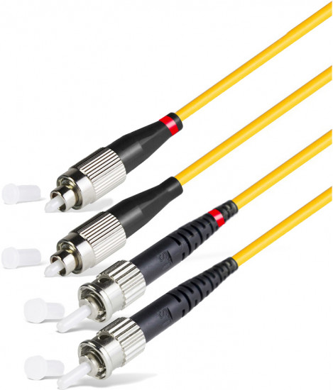 Патч-корд оптоволоконный FC/UPC-ST/UPC SM 9/125 Duplex
