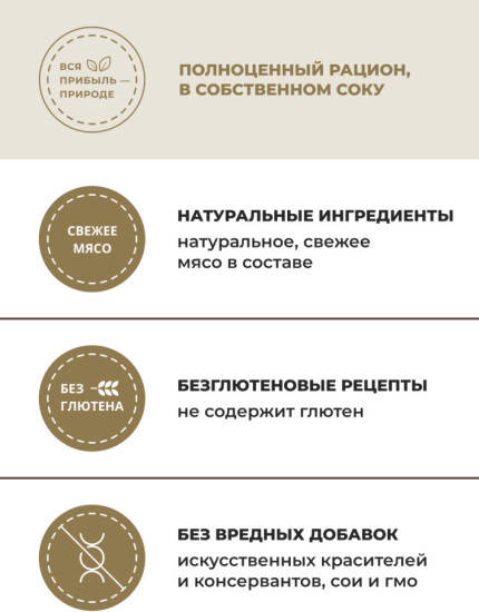 Корм консервированный полнорационный для собак с телятиной «Veal»