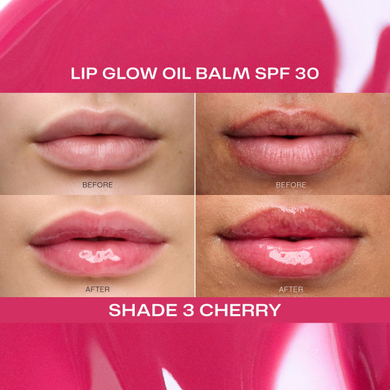 Бальзам-масло для губ «Lip Glow Oil Balm» SPF30, тон 3 Cherry