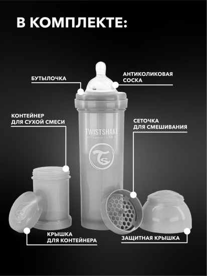 Антиколиковая бутылочка для кормления