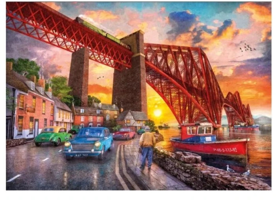 Пазл Мост Форт на закате, 1500 деталей