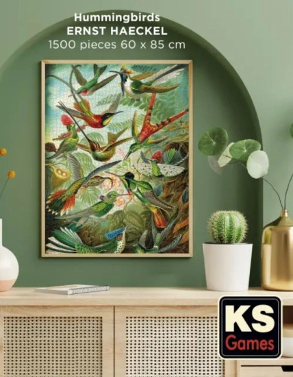 Пазл Колибри, 1500 деталей
