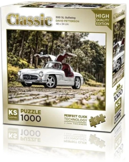 Пазл Mercedes-Benz 300 SL Gullwing, 1000 деталей