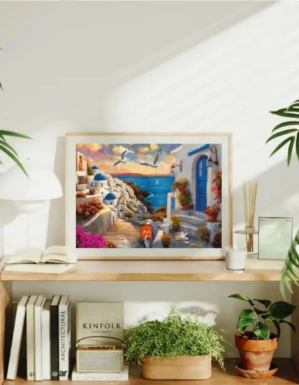 Пазл Санторини, 500 деталей