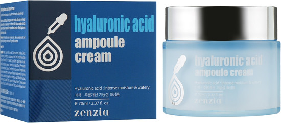 Крем для лица Hyaluronic Acid Ampoule Cream 