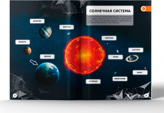 Знакомство с космосом. 4D книга