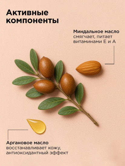 Гель для душа  Груша и миндаль 500 мл