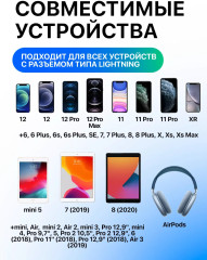 Кабель Lightning – AUX JACK 3.5 мм - Фото 3