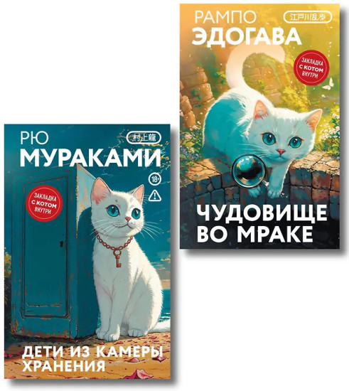 Дети из камеры хранения. Чудовище во мраке. Комплект из 2 книг