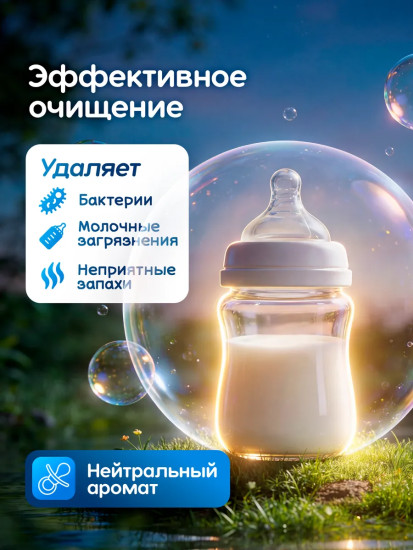 Средство для мытья бутылочек и сосок