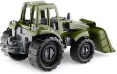 Игрушечный трактор Бульдозер «Иван» Военный - Фото 2
