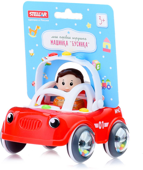 Игрушечная машина «Бусинка Пожарка»