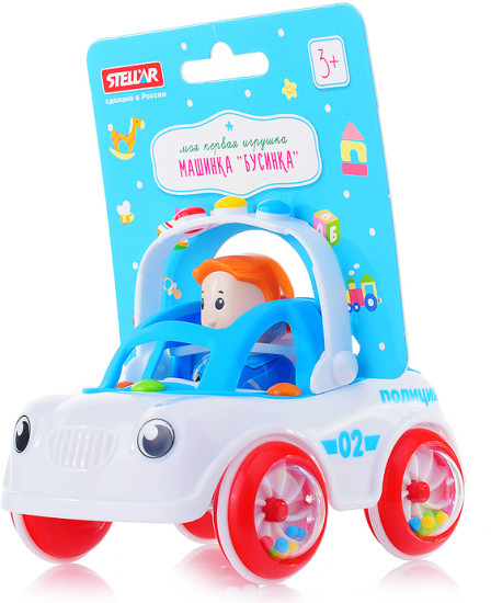 Игрушечная машина «Бусинка Полиция»
