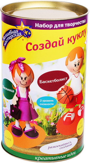 Набор для изготовления игрушки «Баскетболист»