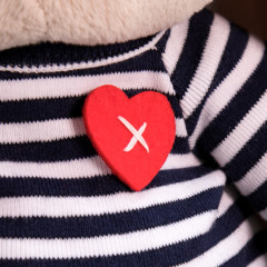 Игрушка мягкая «Зайка Ми в тельняшке и берете» - Фото 3