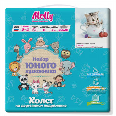 Картина по номерам «Котенок в кружке» - Фото 2