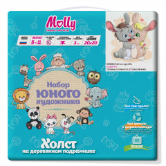 Картина по номерам «Заячья дружба» - Фото 2