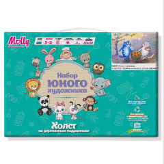 Картина по номерам «Коты с урожаем» - Фото 2