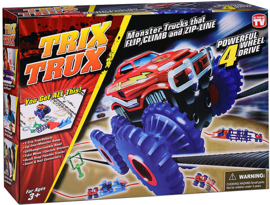 Игрушечный транспорт «трюкач»