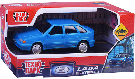 Игрушечная машинка пластик LADA-2114 "Samara" 11 cм