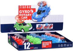 Игрушечная машинка со светящимся волчком - Фото 7