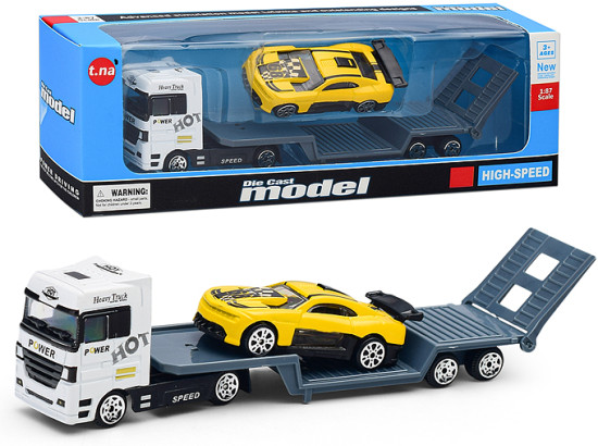 Игрушечная машинка Автовоз с гоночной машиной