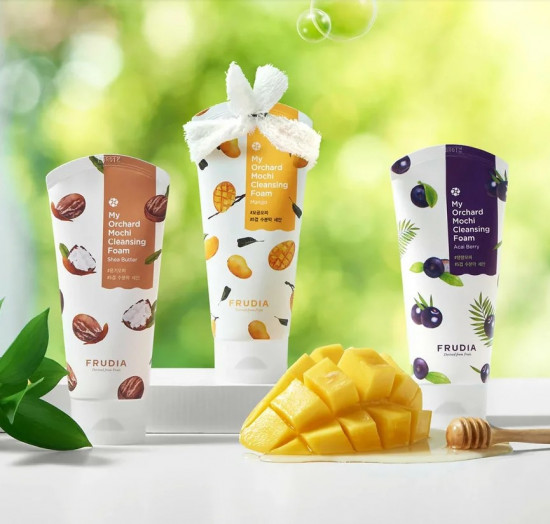 Пенка-моти очищающая с экстрактом ягод асаи