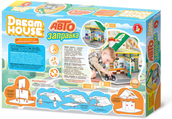 Настольная игра Дженга «Автозаправка»