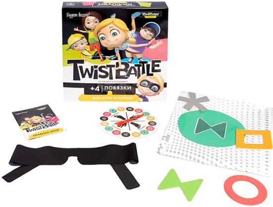 Настольная игра Дженга «TwistBattle»